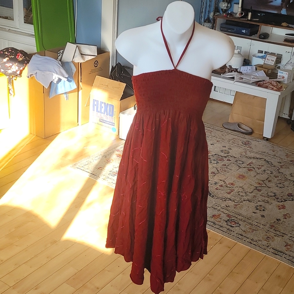 2/$60-TIE UP DRESS